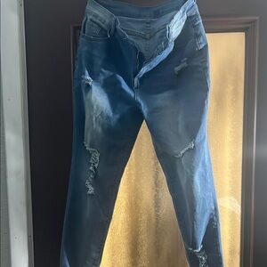 SHEIN Classic Blue Denim Jeans